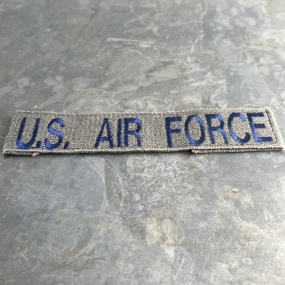 U.S. AIR FORCE embroidered tape patch - vintage - Picture 7 of 10